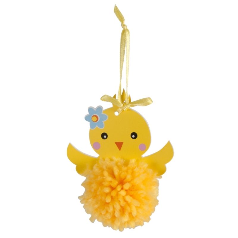 Pom Pom Decoration Kit - Chick